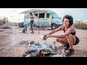 VAN LIFE | our simple life, living off grid in the desert