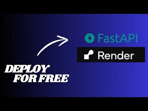 Deploy FastAPI App on Render For Free | 2024