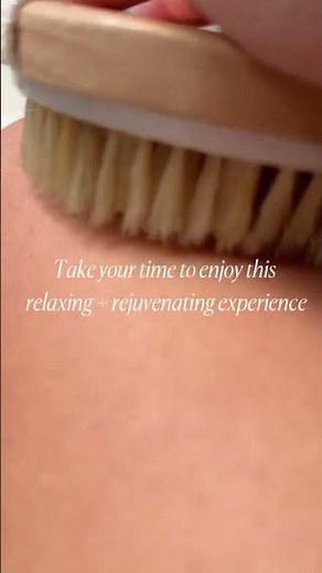 Lymphatic Drainage | Dry Brushing 101✨