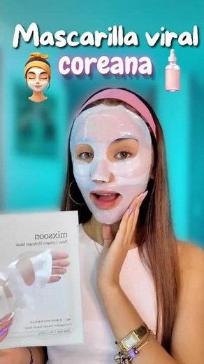 I tried this viral Korean face mask! ✨ #skincare #thatgirl