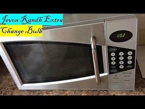 Microwave Bulb Replacement | How To Change Microwave Bulb | DIY
