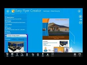 Introduction to Easy Flyer Creator (Publishing App with templates for flyer, brochures, posters)