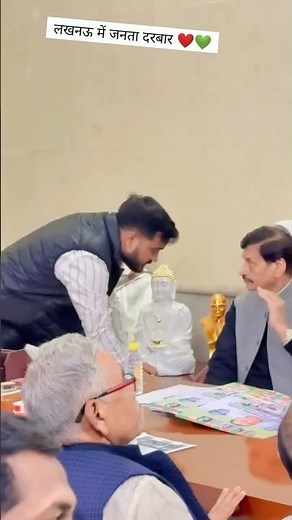 लखनऊ अपने आवास पर जनता दरबार में कार्यकर्ताओं से बात किया🙏🇧🇾🚲 shivpal singh Yadav ji #uttarpradesh