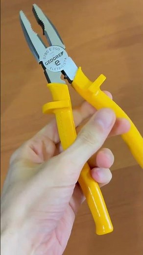 🔧 Gedore Electrician's Insulated Pliers 1000V – Ref. 8280E 200 L3 🔧 @gedore