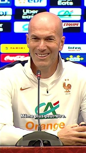 🤩 Zizou proud to lead Les Bleus #shorts #zidane #francefootballteam