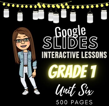 IM® Grade 1 Math Interactive Slides Unit 6 Teacher & Kis Friendly Google Slides