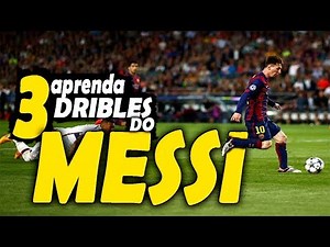 COMO FAZER OS DRIBLES DO MESSI ( APRENDA 3 DRIBLES DO MESSI )