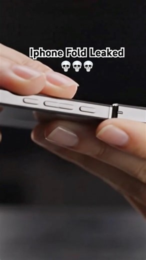 iPhone Fold Real Folding Motion Test | Ultra-Realistic Apple Foldable #iPhoneFold #Apple #shorts
