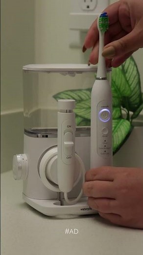 #Ad | Deavan Clegg Upgrades Her Oral Health Routine With Waterpik™ Sensonic™ Complete Care | #Shorts