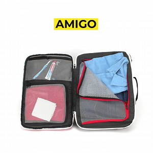 27K views · 1K reactions | Time to say goodbye to all those bulky & heavy bags you carry on your trips. 麟 New Amigo by Urban Tribe has got your back (literally!) No need to carry a whole family of bags with you, just one bag & that's all.  Travel 'One Bag Style' with Amigo now! ⏲️ Limited time offer on the website, head to the link & get your Amigo now!  | Urban Tribe | Facebook