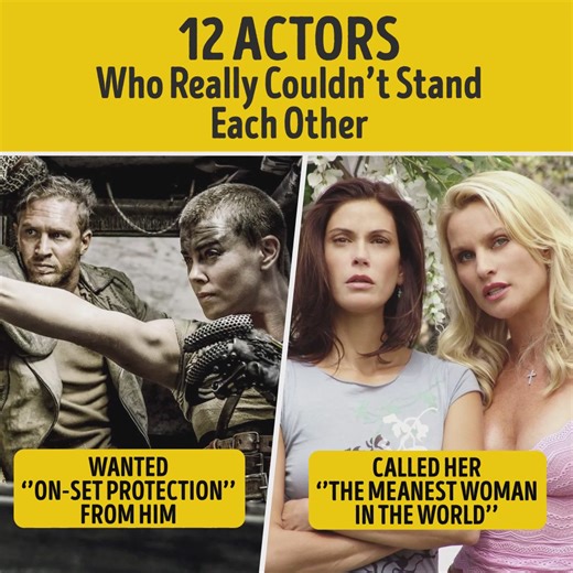 586K views · 1K reactions | 12 Actors Who Really Couldn’t Stand Each Other | Bright Side | Facebook