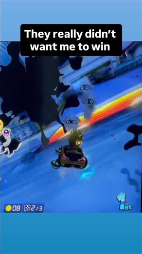First place… then FOUR Bloopers and a lightning bolt! #mariokart8 #mariokart8deluxe #mariokart