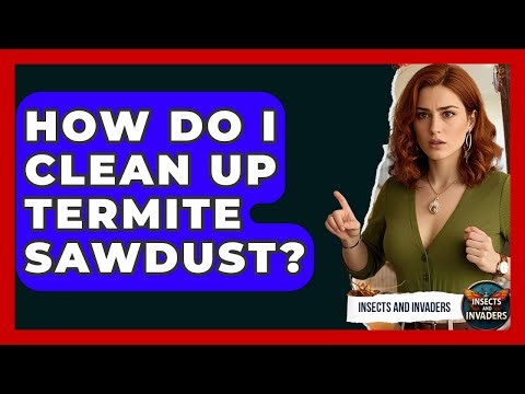 How Do I Clean Up Termite Sawdust? - Insects and Invaders