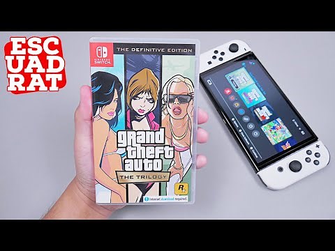 Grand Theft Auto: The Trilogy - The Definitive Edition - Nintendo Switch OLED Unboxing & Gameplay