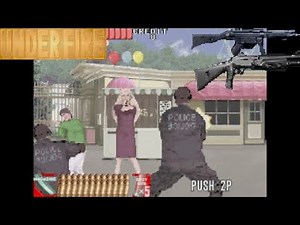 Under Fire Arcade (1993 Rail Shooter) Full Playthrough