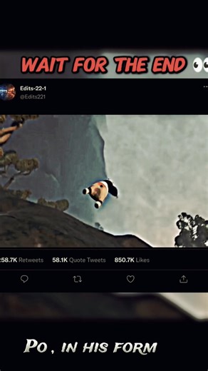 po in his form ⚡ #edit #kungfupanda