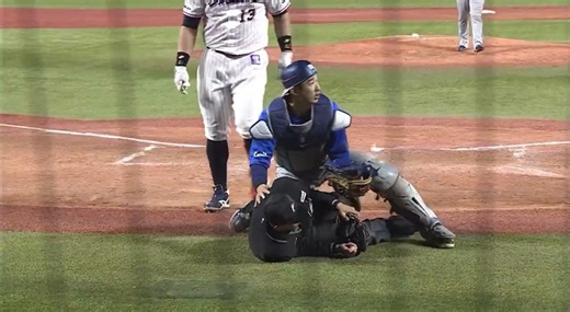 Umpire Gets Crushed In The Head By Bat In Scary On-Field Moment [VIDEO]