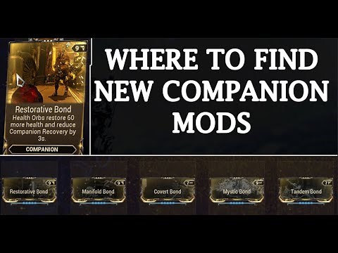 Where to find NEW SENTINAL/ COMPANION MODS In Warframe 2023 (ABYSS OF DAGATH UPDATE NEW MODS)