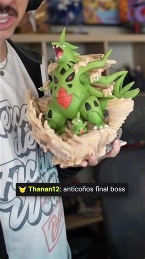 KNekro shows off his Pokemon figures 🤣