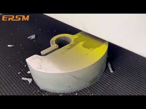 800MHSR How Does This Deburring of Extra-Thick Plates