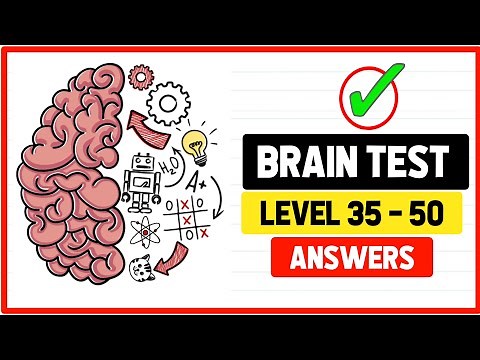 Brain Test Level 35 To 50 || Brain Test Walkthrough