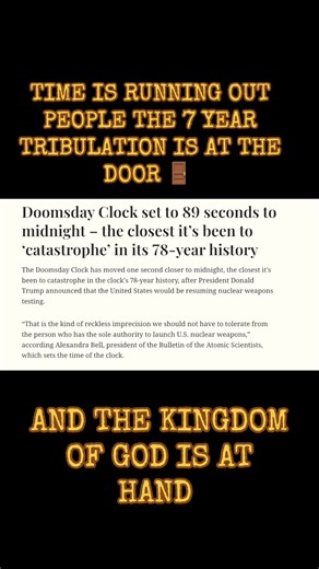 #ENDTIME #LASTDAYS #FINALHOUR #FYP | Chosen ByGod