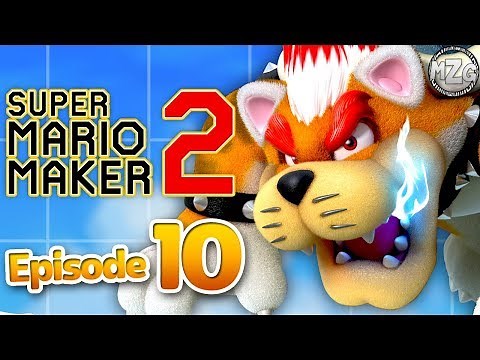 Story Mode Ending! Meowser Final Boss! - Super Mario Maker 2 Gameplay Walkthrough - Part 10