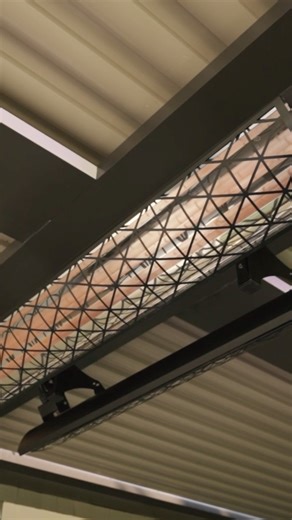 Infratech is proud to partner with StruXure to bring seamless, year-round comfort to modern outdoor living. CD-Series heaters with Contemporary Motif covers integrate seamlessly into this residential installation by BostonPergolas, bringing year-round comfort to a beautifully designed outdoor living space. Learn more here: https://bit.ly/49jzNFk | Infratech Comfort Heaters