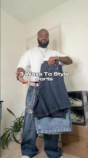 3 Different Ways To Style Jorts #jorts #styling #styleinspo #streetwear #streetwearfashion
