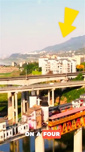 How China Built a Town on a Bridge 🌉🏙️🇨🇳 China developed a town on a bridge by constructing multi-level buildings along and above a massive overpass. Shops and residential homes are built directly on the structure, maximizing limited land space while integrating urban infrastructure, real estate development, and smart city planning with active transport routes. Credits : @ civil_unlimited / IG @ TRAVELADVENTURES-xm2vo / YT #UrbanDevelopment #SmartCity #EngineeringMarvel #technews #technology