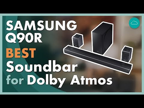 Samsung Q90r Soundbar Setup and Review / Best Atmos Soundbar EVER MADE!?!?!