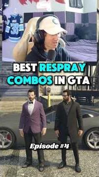 Best respray combos in GTA #gta #gtav #gta5 #gtaonline #gta5online