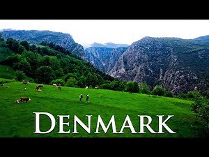Discover Denmark in 4K – scenic lakes, vibrant houses & peaceful countryside vibes #denmark4K