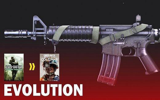 使命召唤 历代M4进化史（2021）