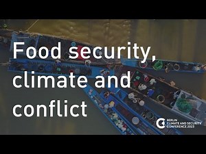 How climate change affects food security and conflict