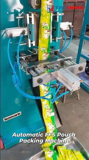 Automatic FFS Pouch Packing Machine | High Speed & Accurate Filling
