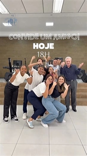 IGREJA CRISTÃ COMUNHÃO E VIDA on Instagram: "HOJE TEM CULTO EM… CONVIDE MAIS UM E VEMMMM! 🔥📖"