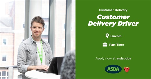 Asda Jobs | Vacancy: Customer Delivery Driver, Lincoln
