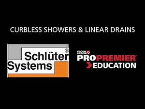 Floor & Decor Presents: Curbless Showers & Linear Drains with Schluter
