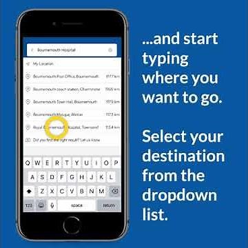 How to use the journey planner in the more bus app