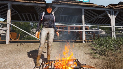Steak and eggs 🥩🍳 The cornerstone of every nutritious breakfast... or so you thought 👀 You brave the island's dangers, gather the finest ingredients, and master the grill... only to get shot down🥲 What's the best meal you've ever cooked in SCUM? 👇 #SCUM #Survival #cooking | SCUM