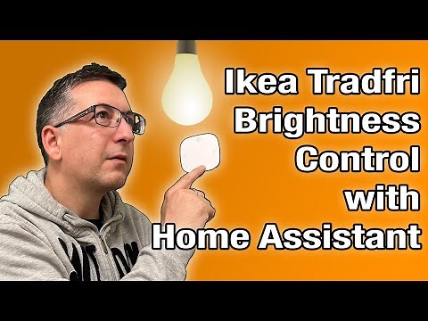 IKEA Tradfri Brightness Control with Home Assistant (zigbee2mqtt)
