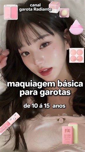 maquiagem básica para garotas.#shorts#shortsviral#dicasdebeleza#passopassomake#makeup#dicas#bonita