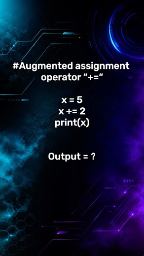 Python Variable Challenge #3 — Augmented Assignment Operator✨ #shorts #viralshorts