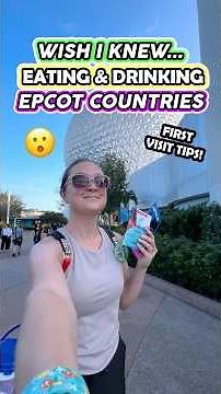 WISH I Knew BEFORE Eating & Drinking at Epcot! 😮🍔(World Showcase Dining Tips)