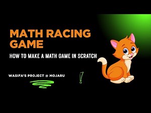 Scratch Tutorial Math Racing Game | How to Make a Math Game in Scratch