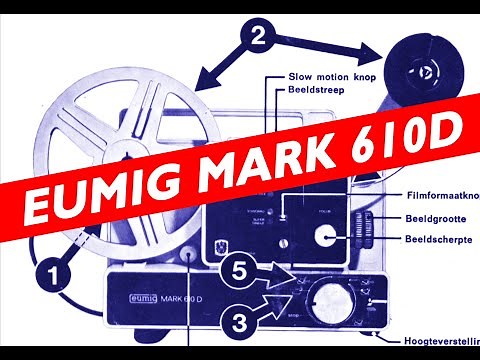 A tribute to the Eumig Mark 610D Dual gauge 8mm projector