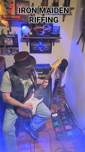 IRON MAIDEN RIFF