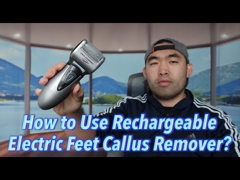 How to Use Own Harmony Electric Feet Callus Remover?