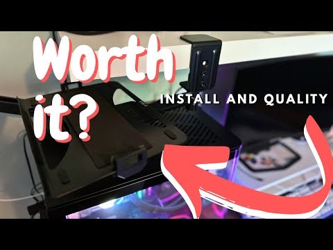 VIVO Clamp-on 12 x 9 inch Rotating Laptop Tray Review